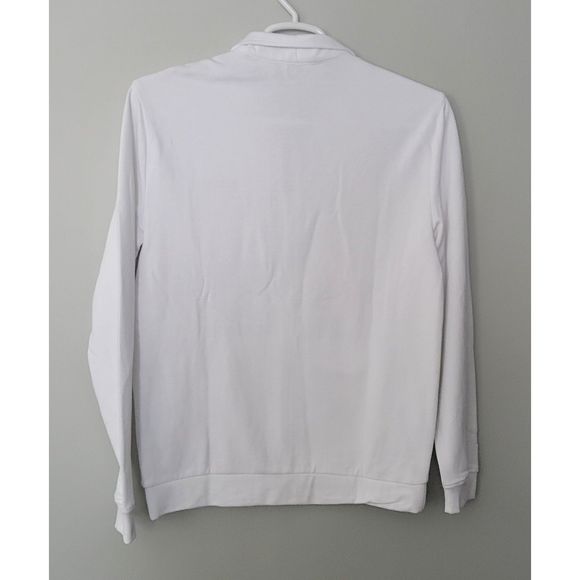 Calvin Klein NWT Women's Brilliant White Full Zip Jacket Size Small - Picture 3 of 6